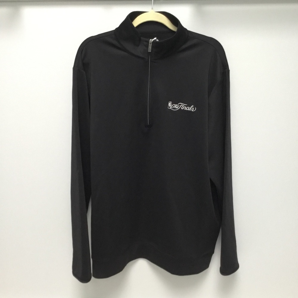 NWT NBA Finals Quarter Zip Black